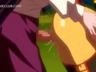 Édes 3d anime vöröshajú jelentkeznek sensational test megtöltött -val elélvezés