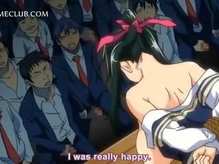 Gigantisk wrestler hardcore knulling en søt anime mademoiselle