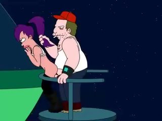 Futurama adult clip Leela and Sal