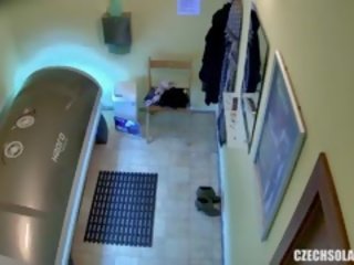 Hidden Cam Young lassie Is Touching Her Pussy In Solarium
