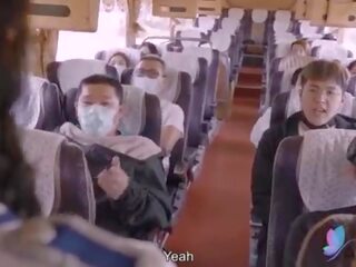 Xxx film tour buss koos rinnakas aasia meeldima naine originaal hiina av x kõlblik film koos inglise sub