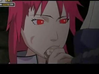 Naruto sikiş karin comes sasuke cums